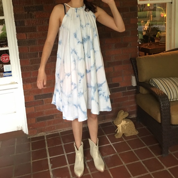 Anthropologie Holding Horses Riviera Sky Dress - Picture 6 of 8